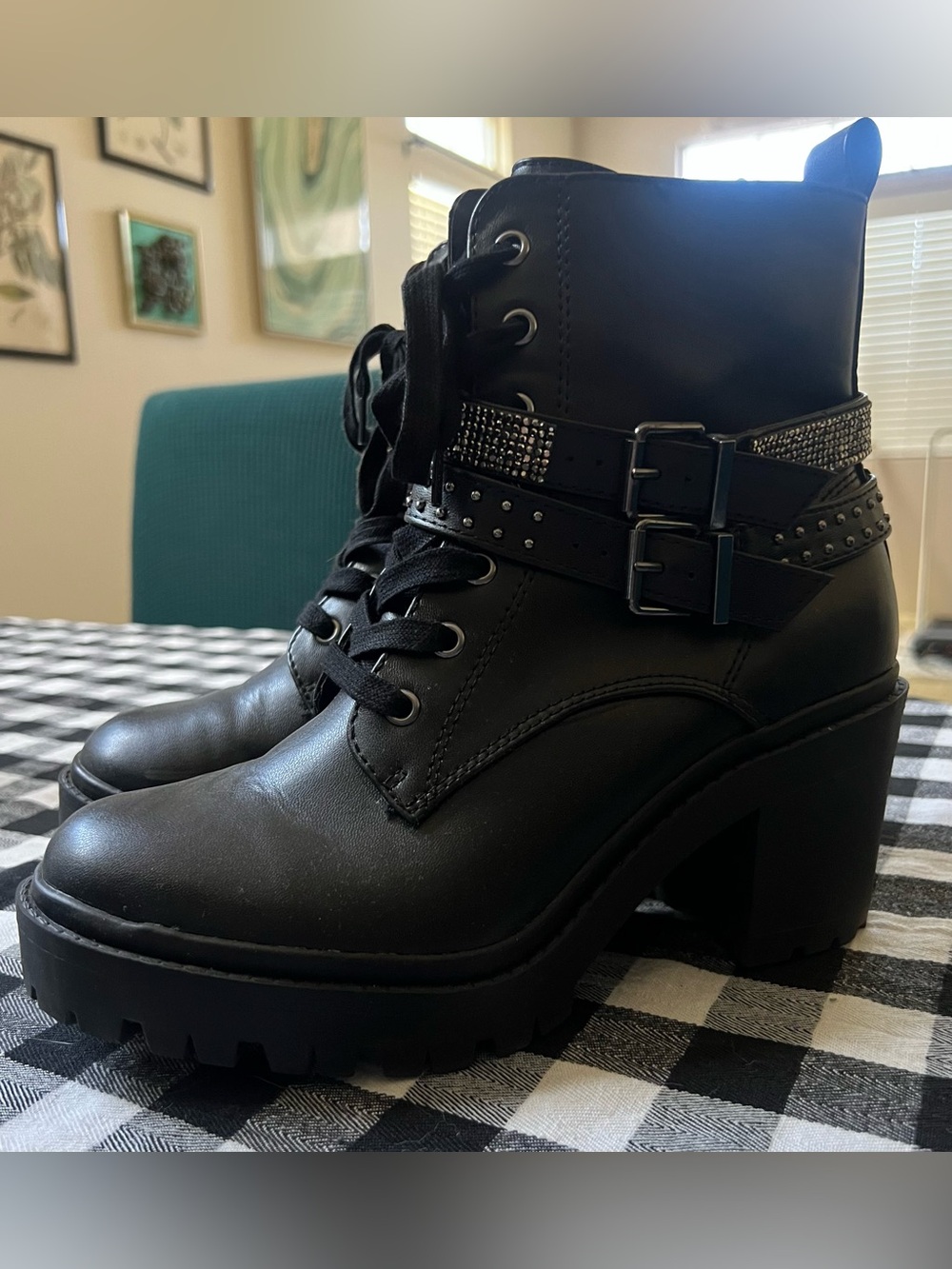 Torrid Chunky Lug Heel Boots 9WW